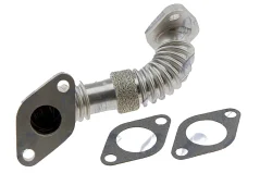 NTY EGR Cooler Pipe Audi A4 1.9TDI 2000- 2.0TDI 2004- A6 1.9TDI 2000- Skoda Superb 1.9TDI 2001- VW Passat B5 1.9TDI and others (028131521AD)
