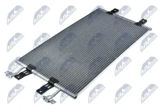 NTY A/C Condenser Opel Vivaro A (01-) 2.0 Cdti, Primastar (X83) (02-) 2.5 DCI, Trafic II (01-) 2.0 DCI (Without Dryer) (4417651)
