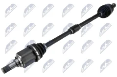 NTY Hnací Poloosa Mitsubishi Grandis 2.4 04-11, přední náprava, Pravá Strana, ATM (MR580450)