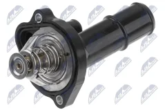 NTY Termostat S Pouzdrem Motorizace 1.8/2.0 Ford Mondeo IV, Focus II, S-max, Fiesta V, C-max, Galaxy II, Ecosport, Volvo C30, S40 II, S80… (1312630)
