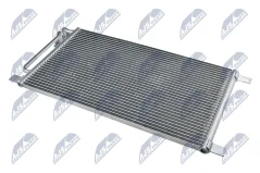 NTY Chladič Klimatizace BMW 3 E46 (98-) 318D, 3 E46 Compact (01-) 318 TD, X3 E83 (04-) X3 1.8D (BEZ Vysoušeče) (64538377648)