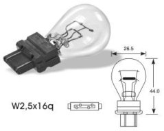 NTY (Balení 10 KS.) Žárovka P27/7W P27/7W 12V 27/7W/BASE Type W2 5X16Q/SPRZEDAJEMY Tylko PO 10SZT. (EZ-P27/7W12V27/7W)