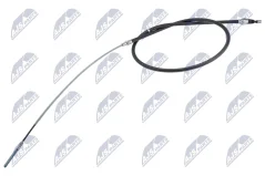 NTY Lanko Ruční Brzdy Seat Ibiza II, III 93-09, Cordoba 93-02, VW Polo III 96-02, levá i pravá strana (6N0609721M)
