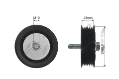 NTY Napínací Kladka Viacdrážkového Remeňa Chevrolet Malibu Opel Astra J Astra J GTC Cascada Insignia A Zafira C Saab 9-5 2.0D 07.08 (55581830)