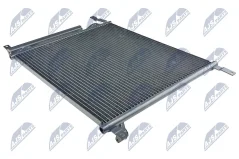 NTY Klímahűtő (kondenzátor) Chevrolet Aveo (T250, T255) (05-) 1.2 I 16V (Szárítóval) (94838817)