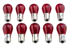 NTY (Balenie 10 KS.) Žiarovka PR21W PR21W Czerwona 12V 21W/BASE Type: BAW15S/predávame Tylko PO 10SZT. (EZ-PR21W)