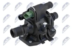 NTY Termostat S Puzdrom Peugeot 206 1.4 HDI 02-07, 307 1.4 HDI 02-, 1007 1.4 HDI 05-, Citroen C3 1.4 HDI 02 (2S6Q8A586AD)