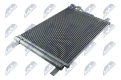 NTY A/C Condenser Audi A 3/S 3 (8V) (12-) 1.0 TSI, Leon (5F) (12-) 1.0 TSI, Octavia III (5E) (13-) 1.0 TSI, Superb III and others (5Q0816411AJ)