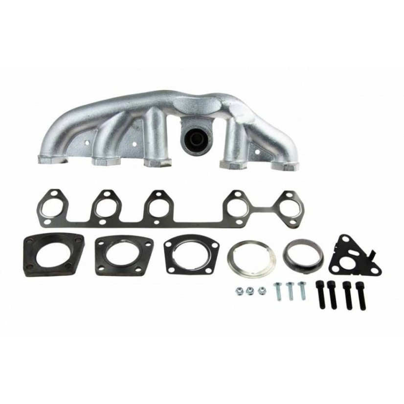 NTY Kolektor Výfukové Sústavy VW T5 2.5TDI 03-10 ATM, VW Touareg I 2.5 R5 TDI/sada + Tesnenie + Skrutkay/