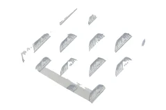 NTY Kabinový Filtr Mitsubishi ASX 10-, Outlander Ii/iii 07-, Lancer 08-, Peugeot 4007 07-, Citroen C-crosser 07-, Isuzu D-max 12 (6447ZX)