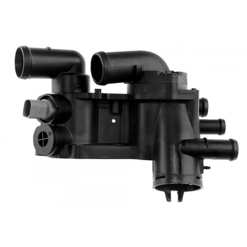 NTY Pouzdro Termostatu VW Polo 1.4 16V 01-09, Skoda Fabia I 1.4 16V 99-08, Seat Ibiza IV 1.4 16V 02-07 /with Sensor/ (032121111AP)