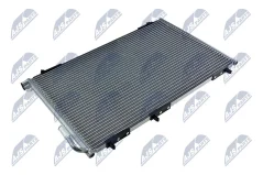 NTY Chladič Klimatizace Peugeot 206 (2) (98-) 1.1 I, 206+ (TE3) (09-) 1.1 I (BEZ Vysoušeče) (6455CH)