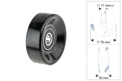 Vodiaci Kladka rebrovaného Remeňa Cadillac Deville Chrysler 300 M Cirrus Concorde NEW Yorker Sebring Stratus Vision Voyager Aj a ďalší (4792112)