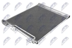 NTY A/C Condenser Nissan NV200 1.5DCI 10-, Evalia 1.DCI 10 (92100-JX51A)