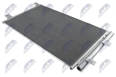 NTY Klimakondensator Nissan Qashqai II 1.5 1.7 13-, Espace V 2.0 18-, Kangoo III 1.3 1.5 21-, Mercedes-benz Citan W420 21 (9211000Q0C)