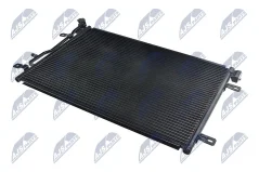 NTY Chladič Klimatizace Audi A 4/S 4 (B6, B7) (00-) 1.6 I 16V, (BEZ Vysoušeče, Černý) (8E0260401D)