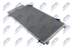 NTY Radiator (condensator) climatizare Toyota Celica (T230) (99-) 1.8 16V (Cu Deshidrator, LHD) (8705020460)