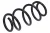 NTY Suspension Spring Audi A4 07-15, A5 07-17, A6 10-18, front axle (8K0411105DS)