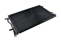 NTY A/C Condenser Audi A 4/S 4 (B6, B7) (00-) 1.6 I 16V, (Without Dryer, Black) (8E0260401D)