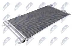 NTY Radiator (condensator) climatizare Dacia Duster 1.5DCI 17-, Lodgy 1.5DCI 12 (92100-4366R)