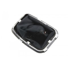NTY Satz Schaltknauf und Manschette VW Bora 1998-2005,GOLF IV 1998-2005/5 Gänge/ (1J0711113C)