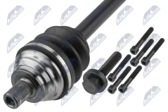 NTY Hnací Poloosa Audi A3 1.6 96-, VW Golf V, VI 1.6 03-, Passat 1.6 05-, Jetta 1.6 04-, Skoda Octavia II 1.6 a další levá strana, MTM (1K0407271DJ)