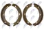 ALPHA Brakes Brzdové Čelisti Mercedes A W169 99- B W245 05- C W202 93- E W124 93- E 210 96-/164X20 (1244200720)