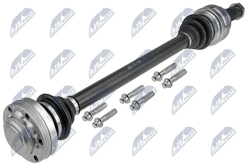 NTY Hnací Poloosa BMW 5 E60 E61 520D, 523I, 525D, 525I, 528I, 530I, 530D, 535I, XI, Ixdrive, XS 02-10, zadní náprava, L=p, ATM (NPW-BM-192)
