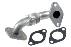 NTY EGR Cooler Pipe Audi A3 1.9TDI 2000-,seat Altea 1.9TDI 2004-,leon 1.9TDI 2005-,skoda Octavia II 1.9TDI 2004-,vw Golf IV 1.9TDI and others (038131521CC)