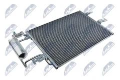 NTY Radiator (condensator) climatizare Opel Meriva A (03-) 1.4 I Twinport (FĂRĂ Deshidrator) (13128931)