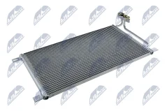 NTY Chladič Klimatizace BMW 3 E46 (98-) 318D, 3 E46 Compact (01-) 318 TD, X3 E83 (04-) X3 1.8D (BEZ Vysoušeče) (64538377648)