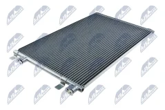 NTY A/C Condenser Renault Megane II (02-) 1.4 I 16V, Scenic II (03-) 1.4 I 16V (Without Dryer) (8200115543)