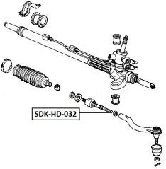 NTY Axiální Kloub Řízení Honda Accord 02-08 (53010-SDA-A01)