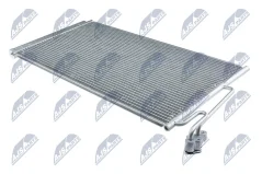 NTY Radiator (condensator) climatizare Mini Clubman (R55) (06-) Cooper 1.6, Convertible (R57) (06-) Cooper 1.6, Countryman (R60) (10-) Cooper și altele (64536941084)