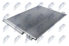 NTY Klimakondensator Jeep Grand Cherokee (WK2, W3) (10-) 3.0 CRD (mit Trockner, AUT, mit Kühler oleje) (55038003AE)