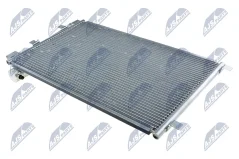NTY Chladič Klimatizácie Nissan Qashqai (J10) (07-) 1.5 DCI (S Vysúšačem, MAN) (92100JD500)